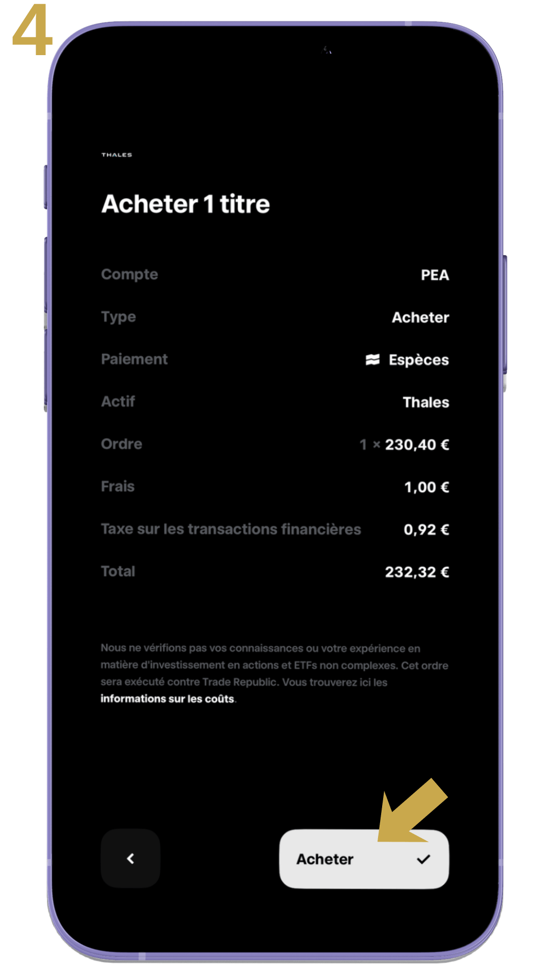 Acheter des actions Thales sur Trade Republic