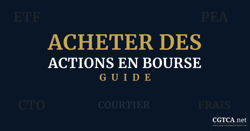 Acheter des actions en bourse
