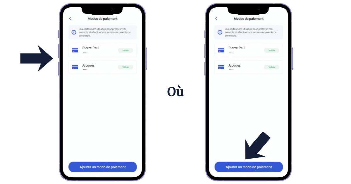 Ajouter une carte bancaire sur Bitstack